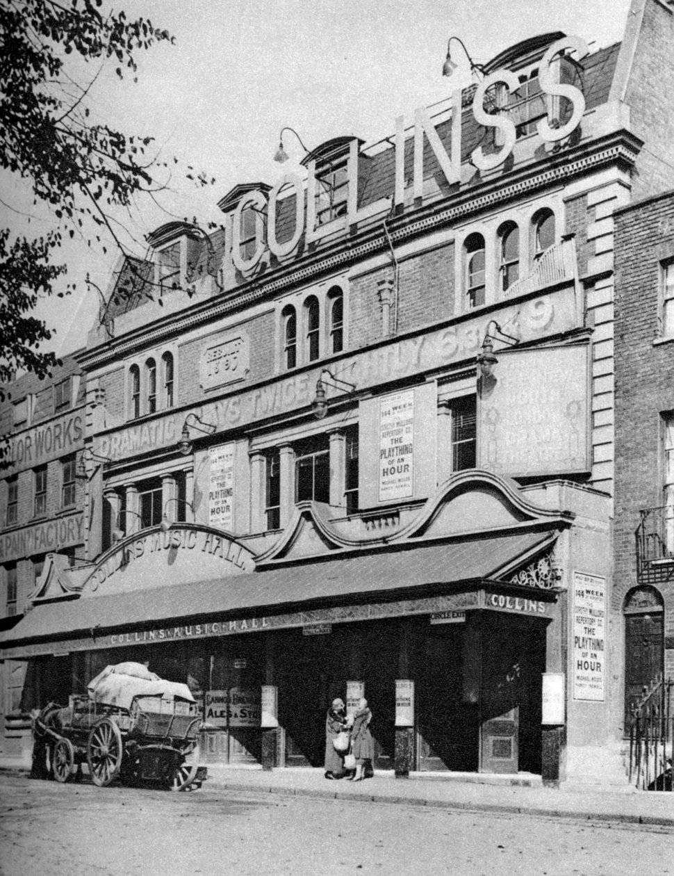 Collins Music Hall, Islington, London, 1926-1927. af McLeish