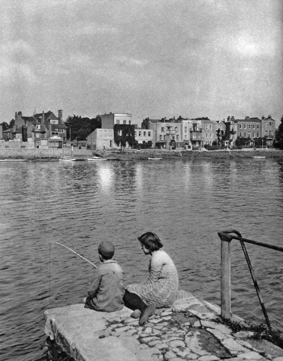 Strand-on-the-Green, Chiswick, London, 1926-1927 af McLeish