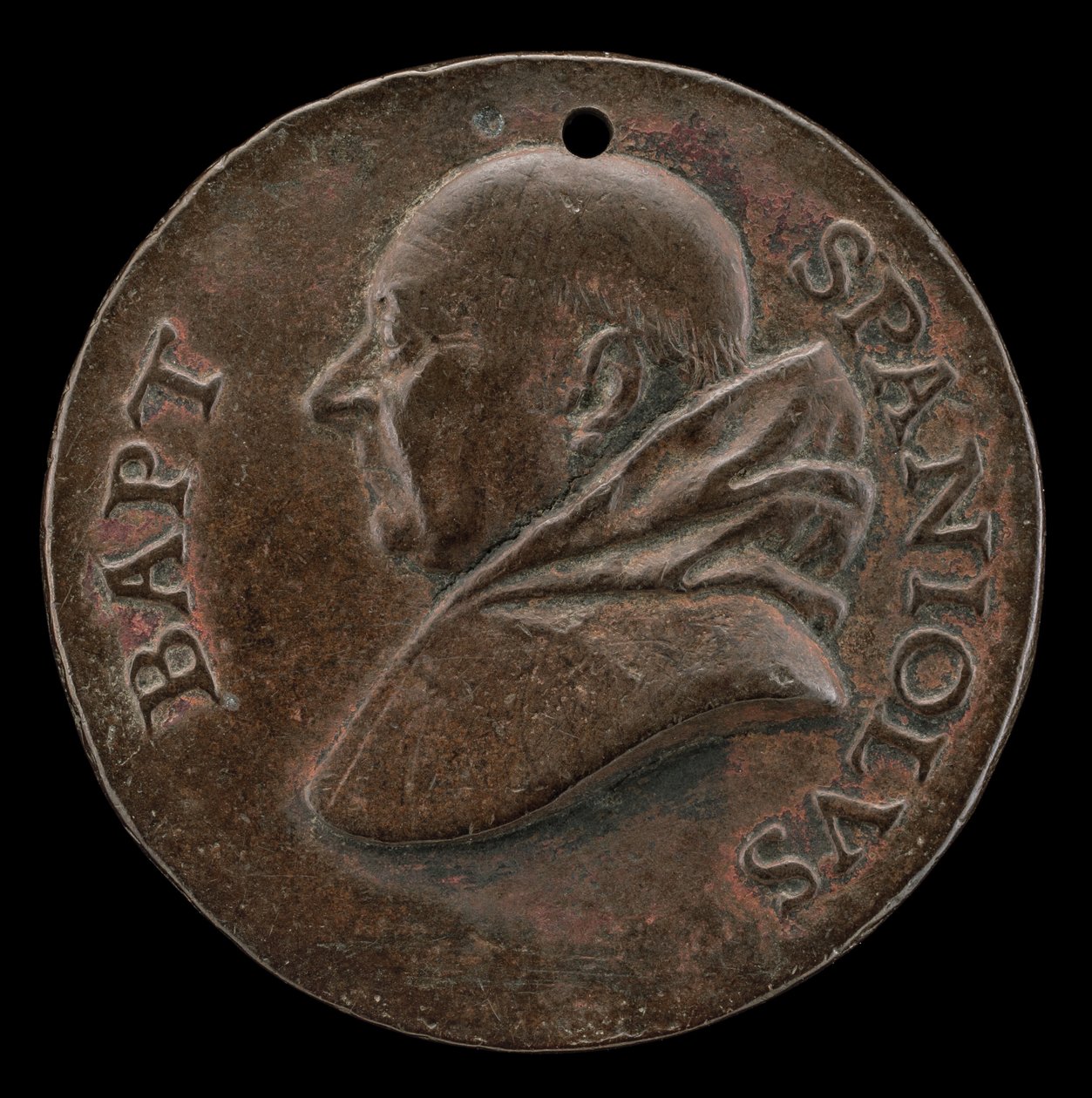 Battista Spagnoli af Mantua, 1447-1516, karmelitdigter [forside], ca. 1513. af Mea