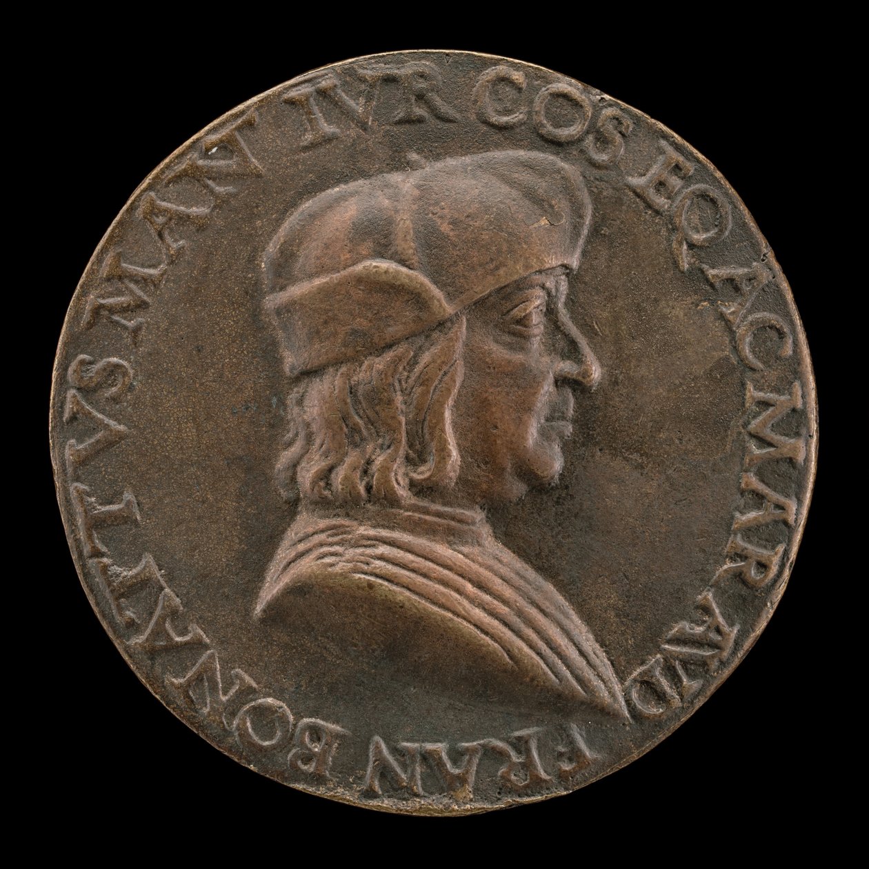 Francesco Bonatti, Mantuansk advokat [forside], ca. 1510. af Mea