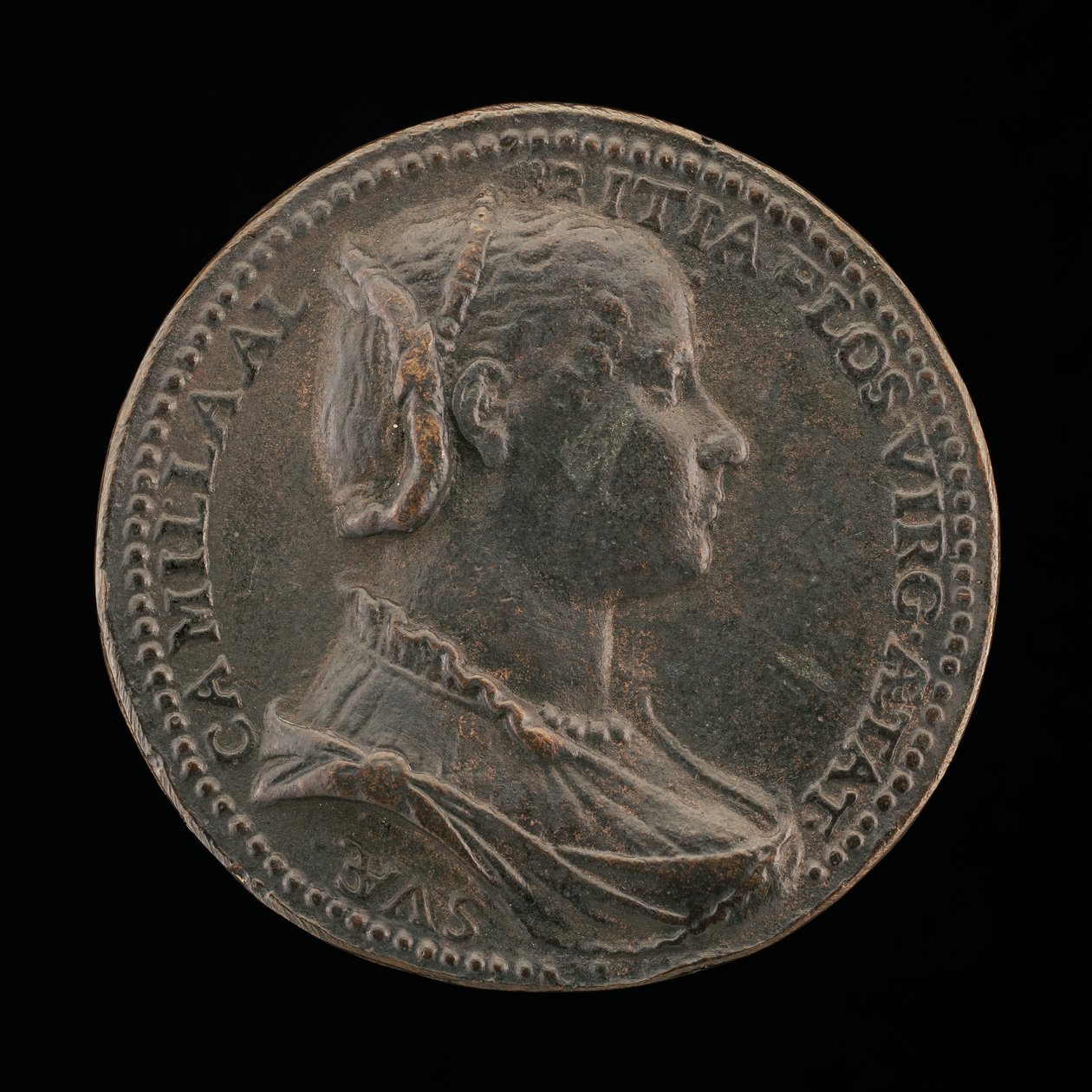 Camilla Albizzi [forside], 1556. af Medallist R.C.