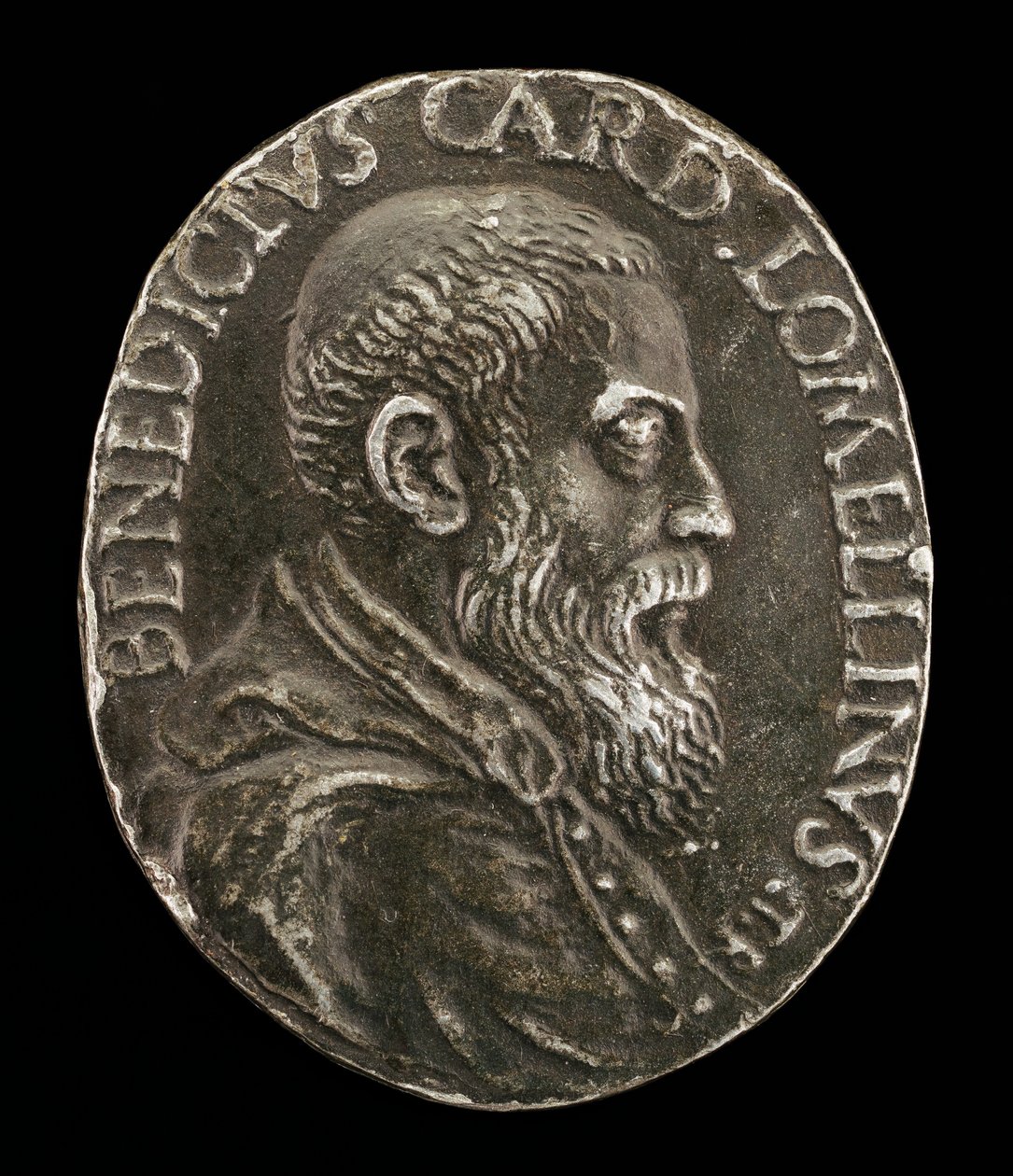 Benedetto Lomellini af Genova, 1517-1579, kardinal 1565 [forside]. af Medallist T.R.