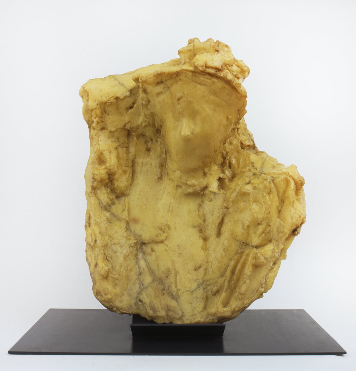dame med slør af Medardo Rosso