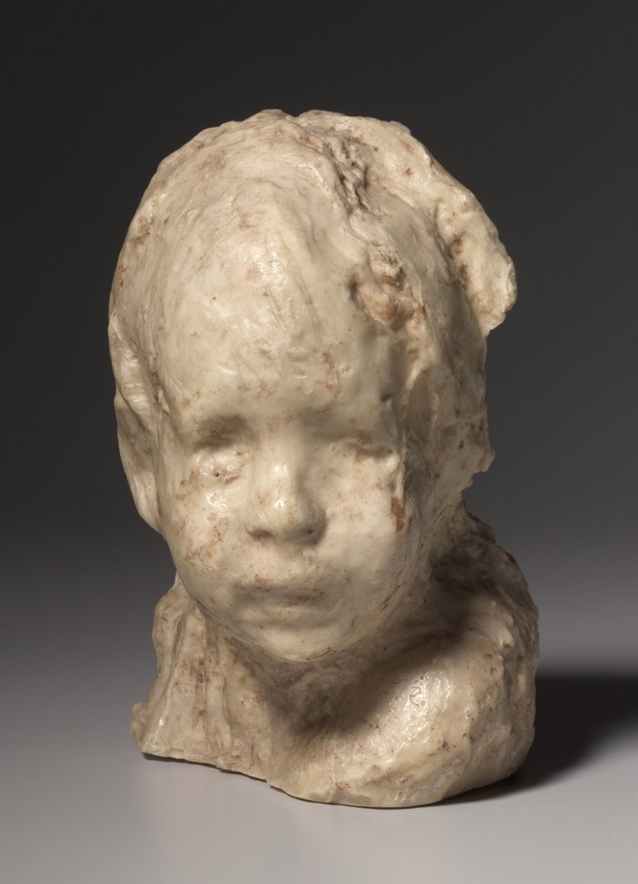 Den jødiske dreng, ca. 1892 (voks på gips) af Medardo Rosso