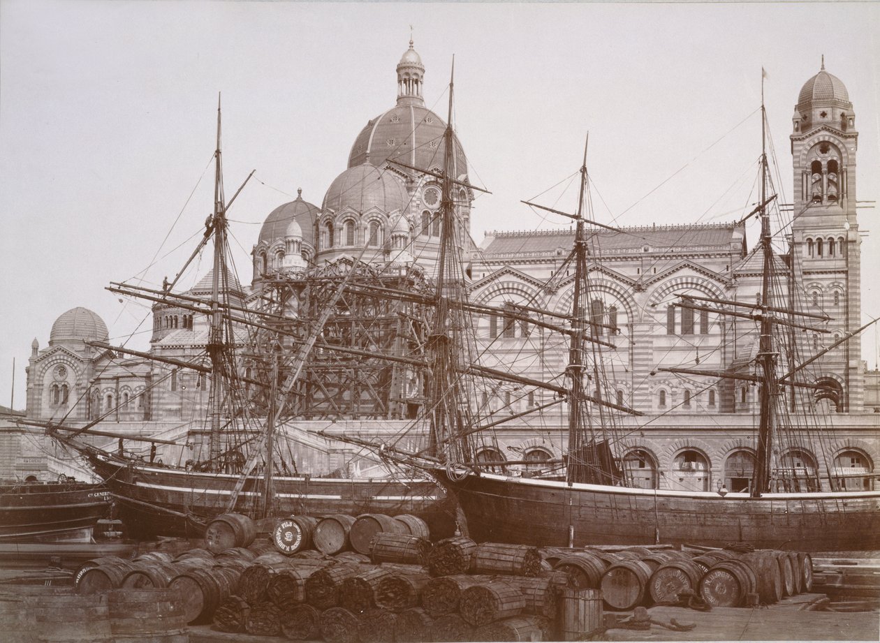 Marseille katedral, ca. 1893 af Mederic Mieusement