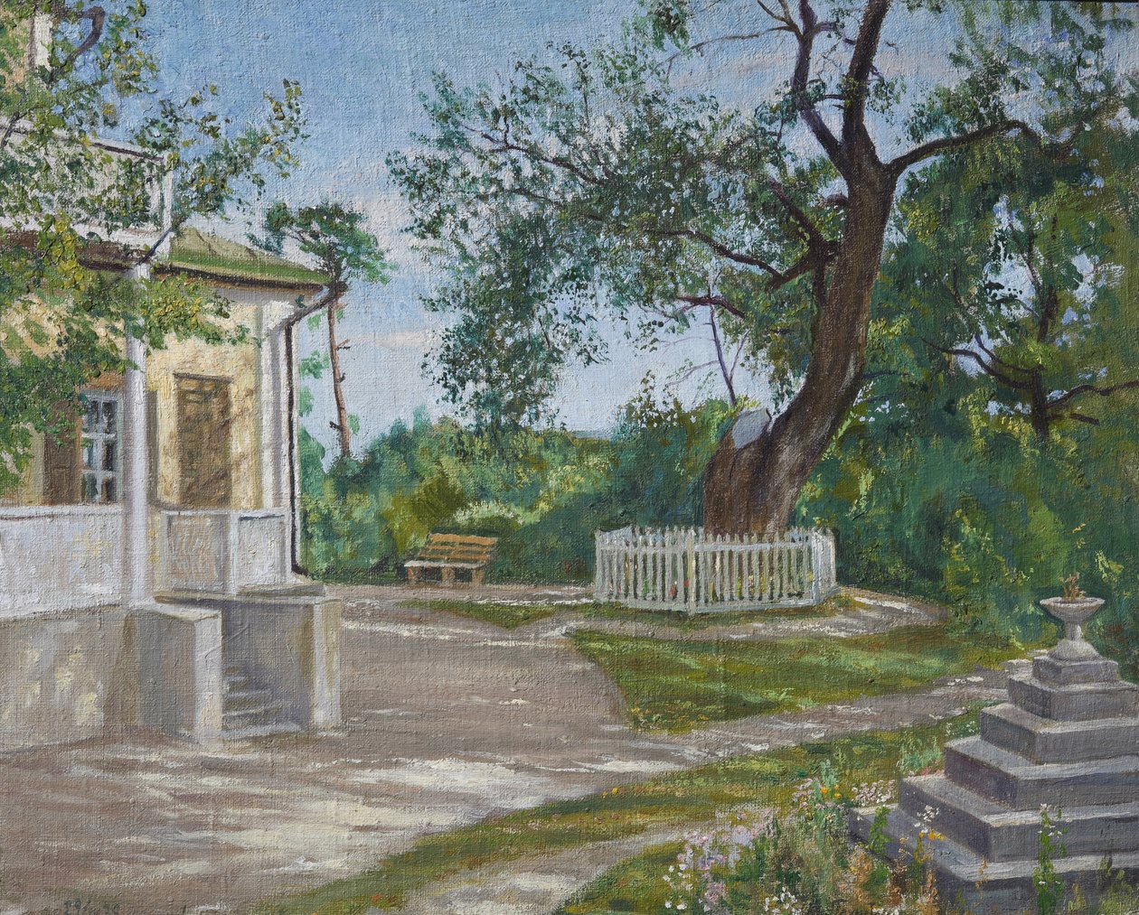 Herregården Tarkhany, 1938 af Meer Michailovich Gokhstein