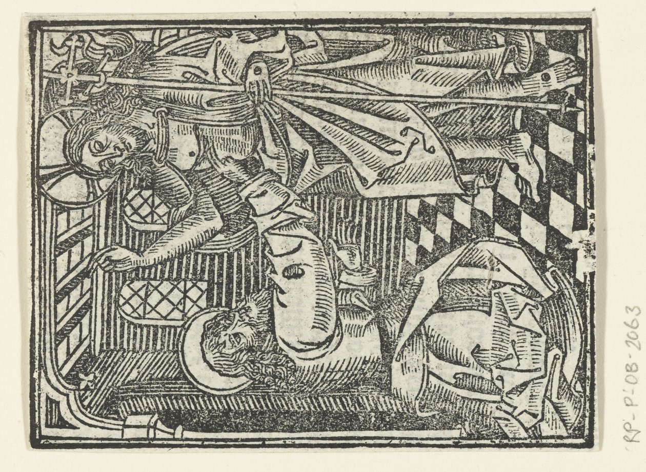 Den tvivlende Thomas af Meester van de Delbecq Schreiber Passie (attributed to)