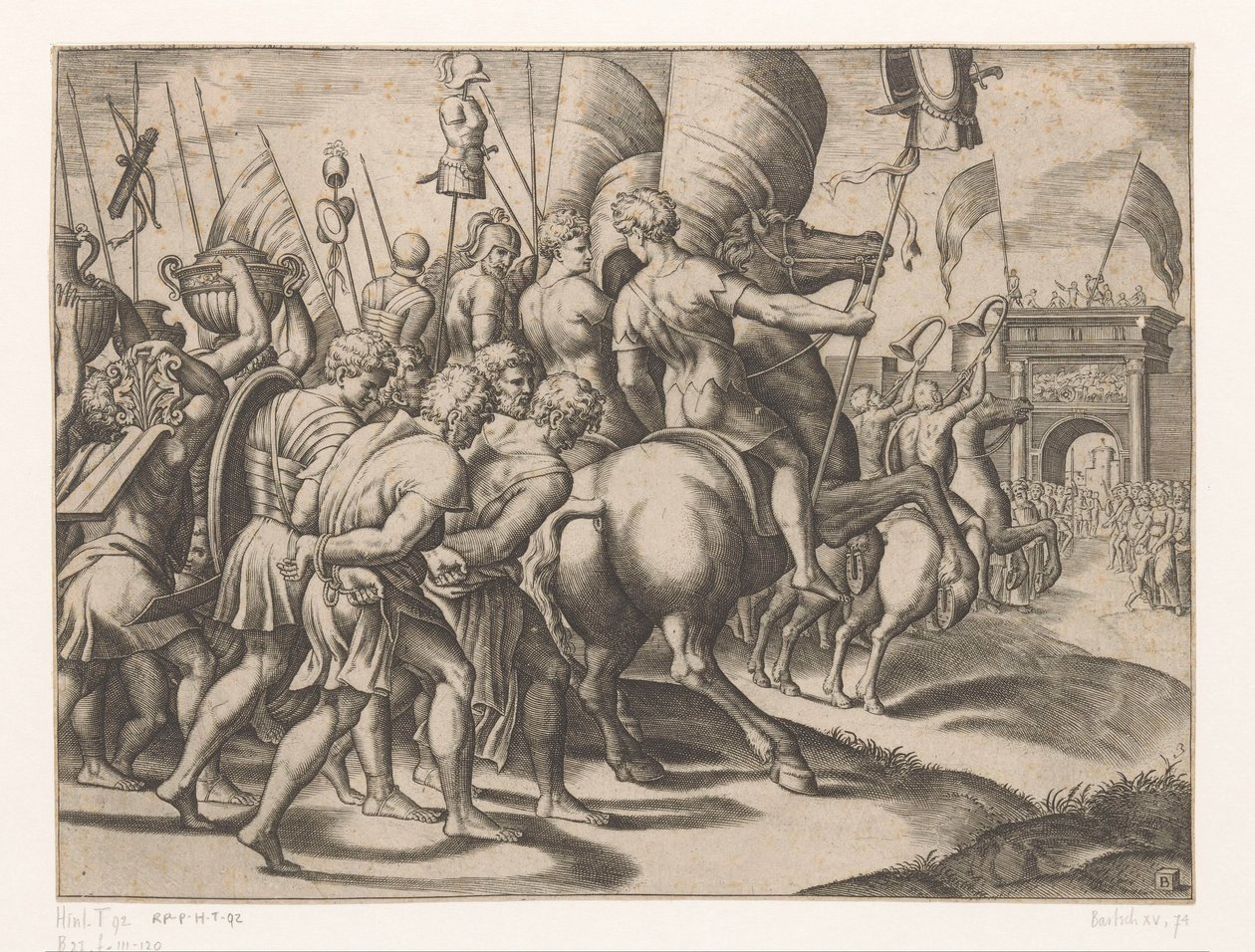 Triomf van Scipio af Meester van de Dobbelsteen