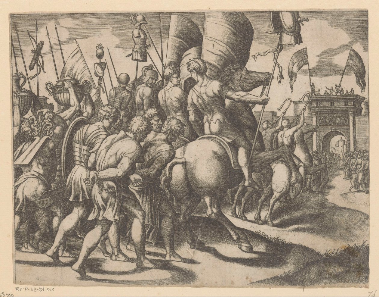 Triomf van Scipio af Meester van de Dobbelsteen