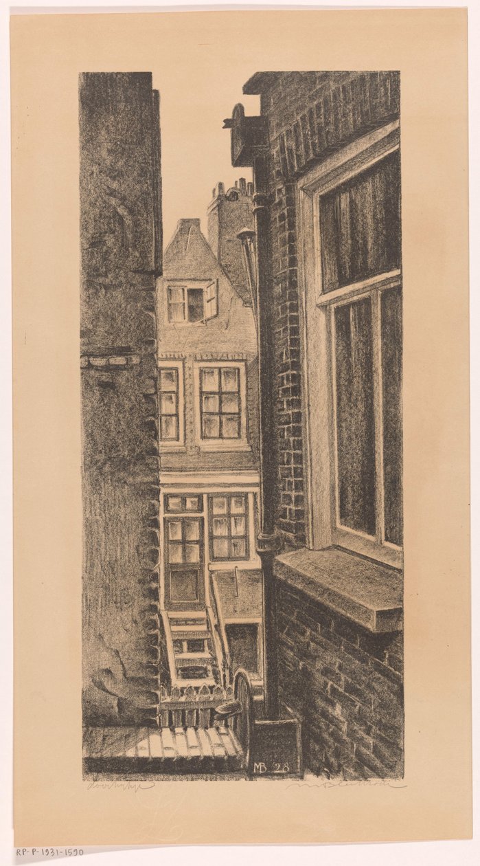 Se igennem (original titel på objekt) af Meijer Bleekrode (signed by artist)