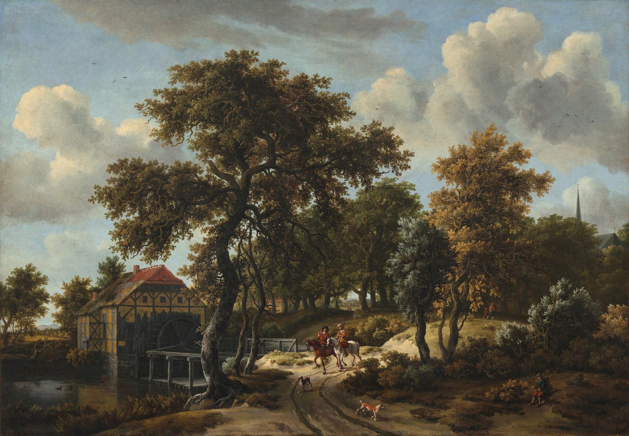 De rejsende af Meindert Hobbema