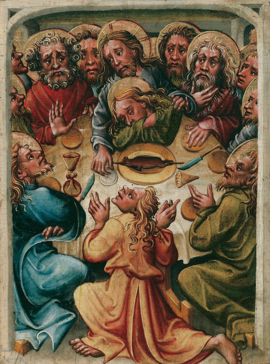 Sidste aftensmad af Meister des Friedrichsaltars
