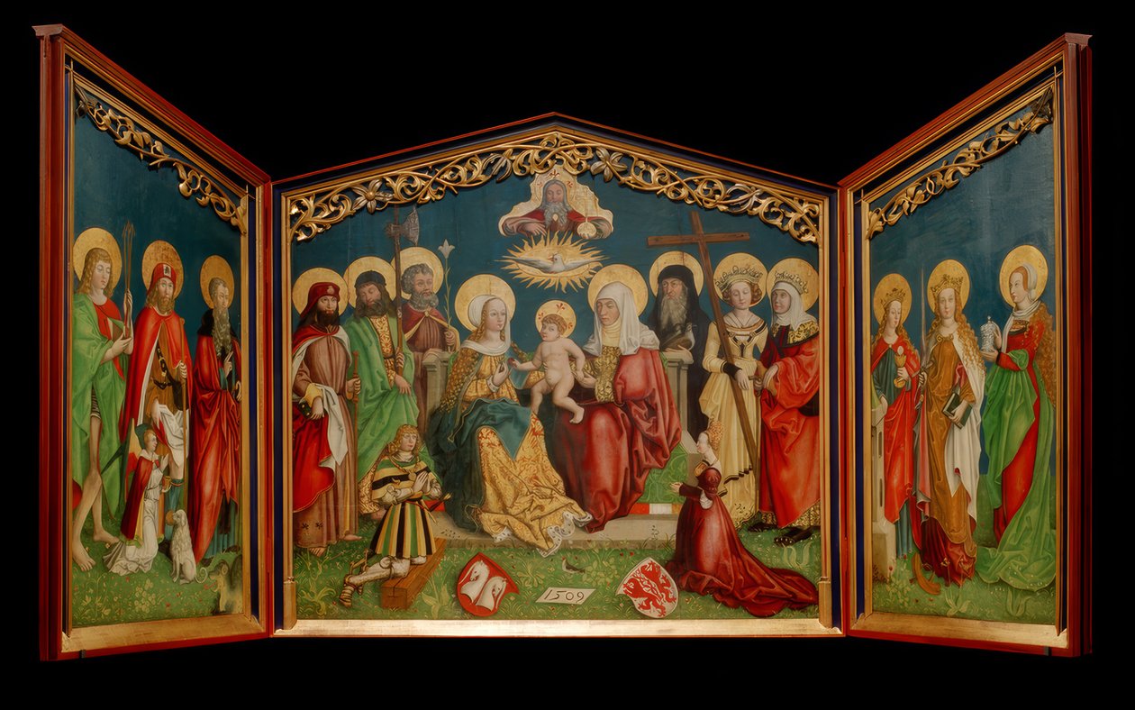 Annenaltar af Meister mit dem Stieglitz