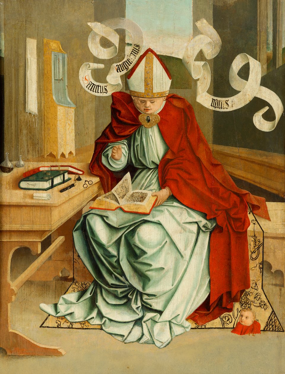 Sankt Augustin af Meister von Mondsee