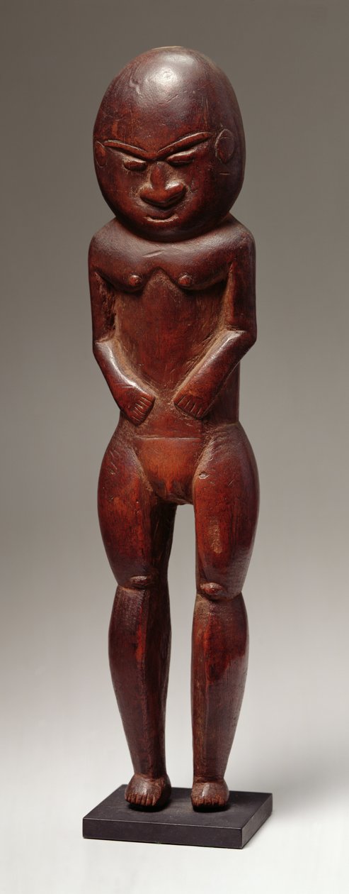 Stående figur (træ) af Melanesian