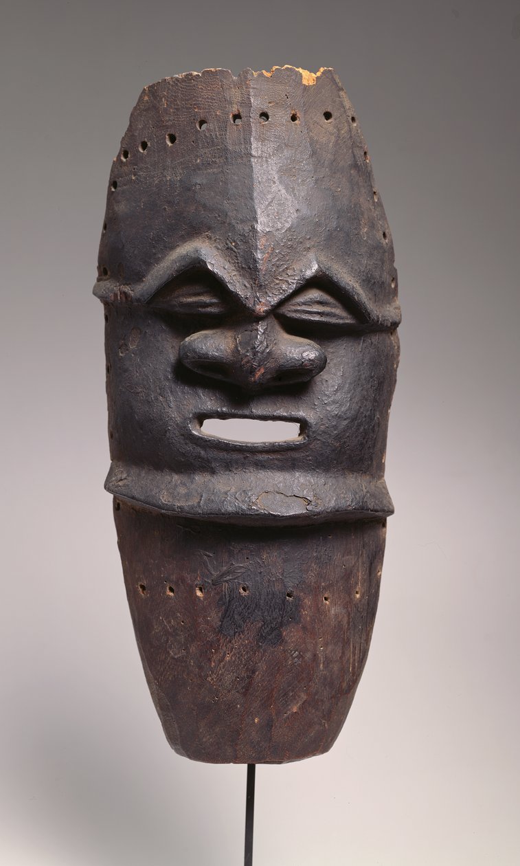 Maske (træ) af Melanesian