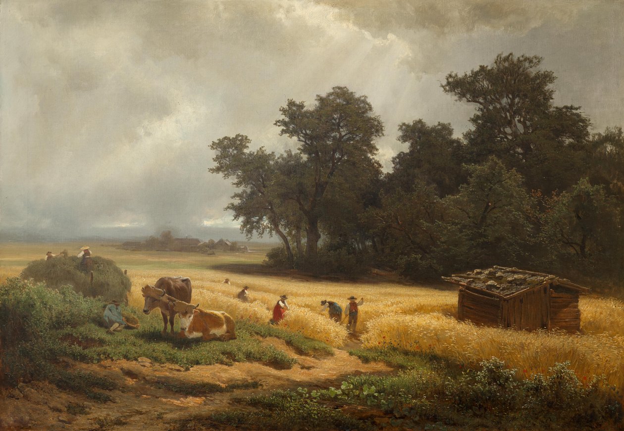 Sommerlandskab af Melchior Fritsch