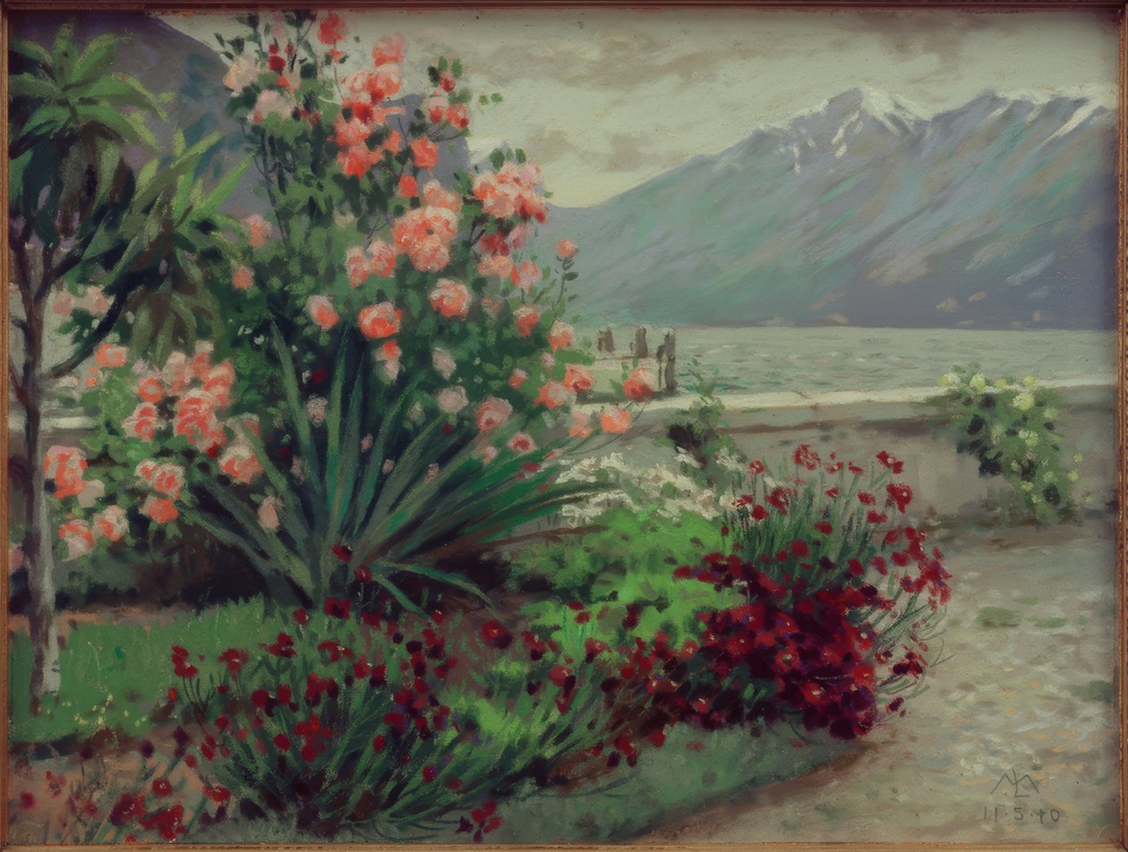 Blomsterhave om foråret på Monte Baldo af Melchior Lechter
