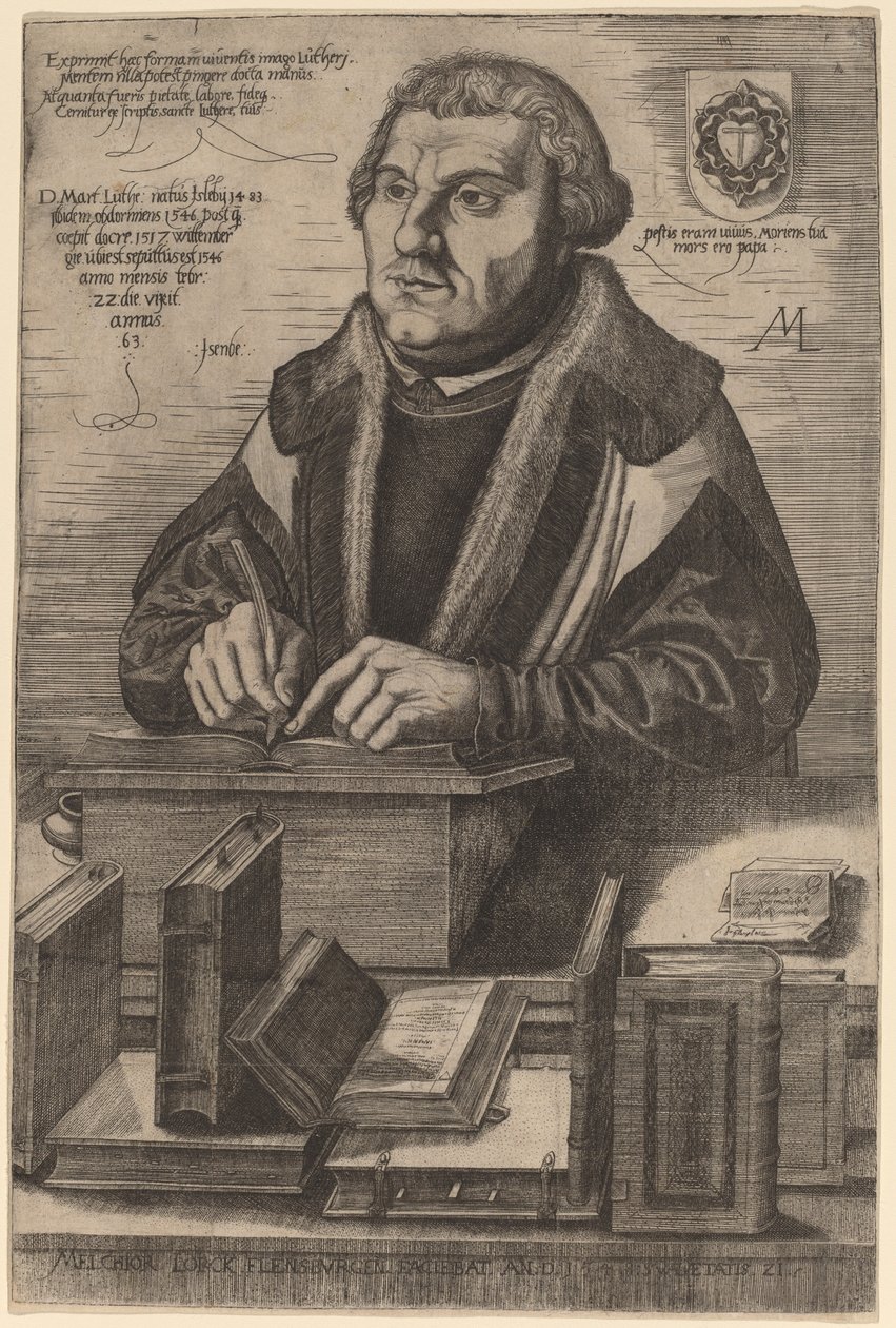 Martin Luther af Melchior Lorch