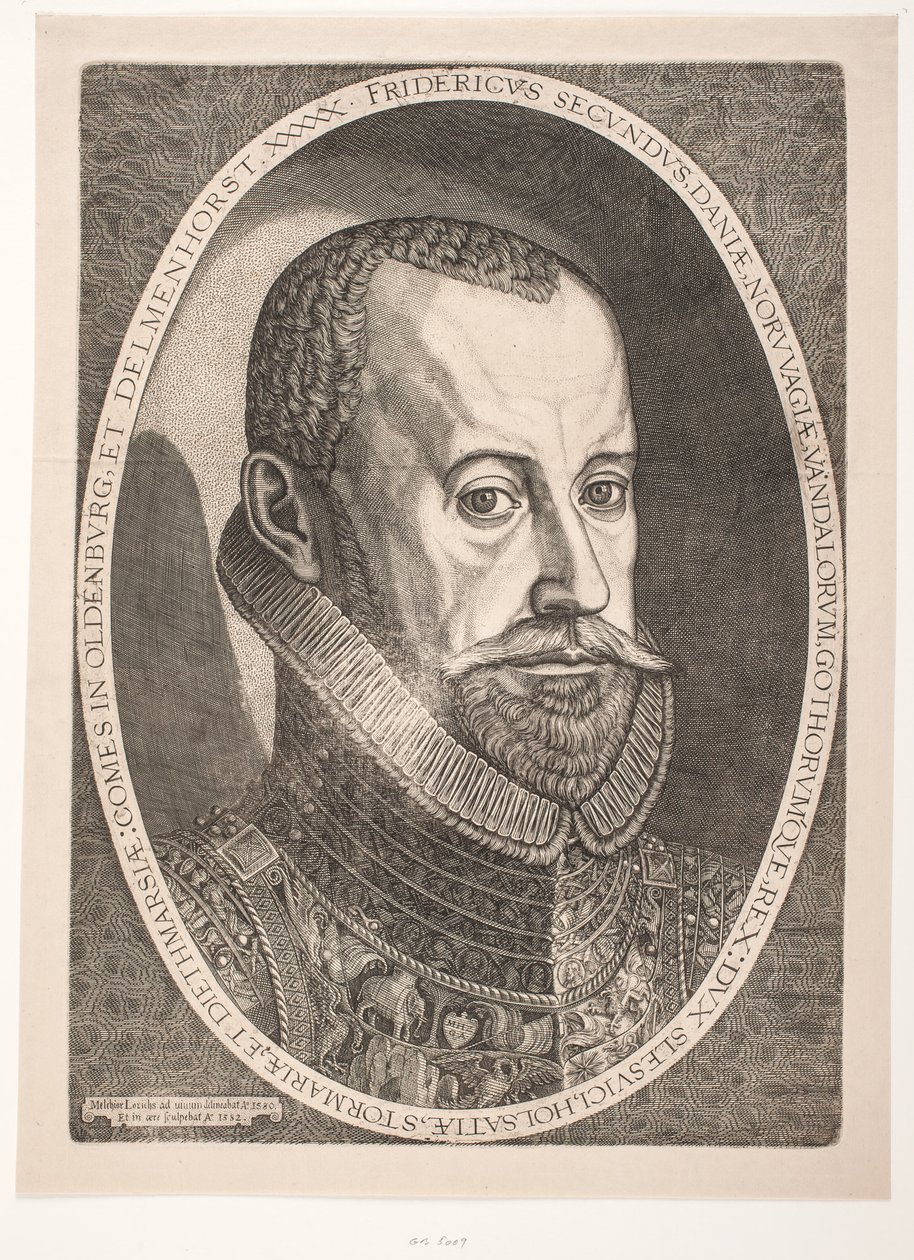 Kong Frederik II af Melchior Lorck