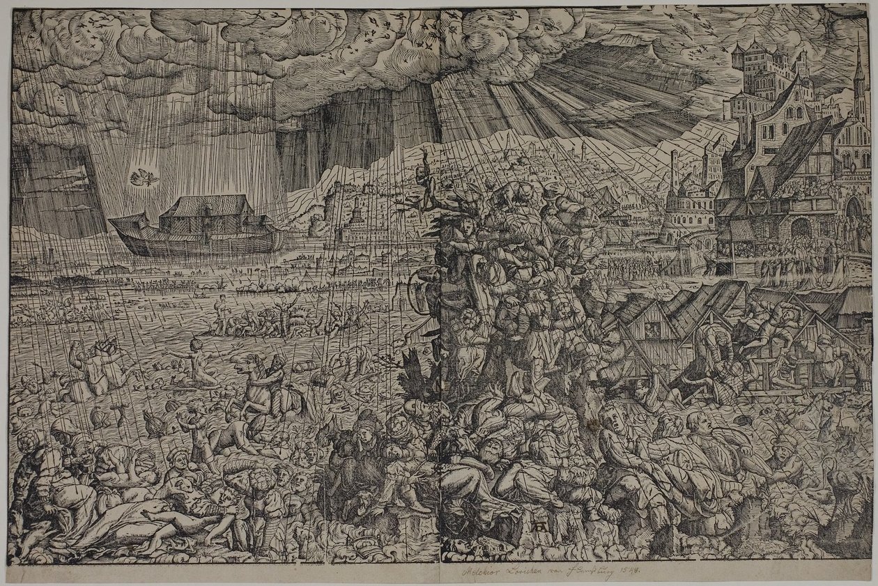Syndfloden af Melchior Lorck