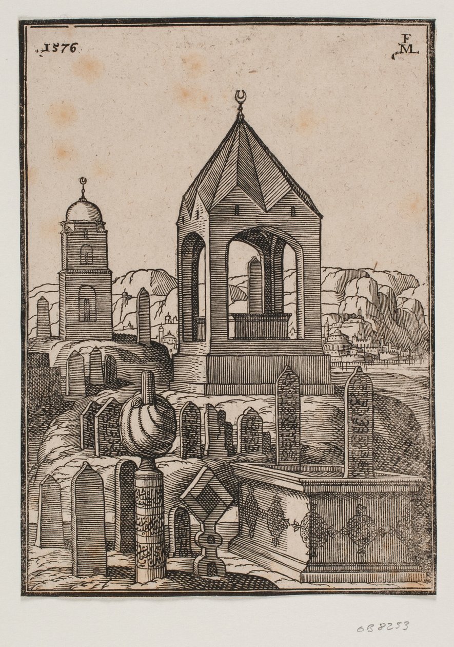 tyrkiske grave af Melchior Lorck