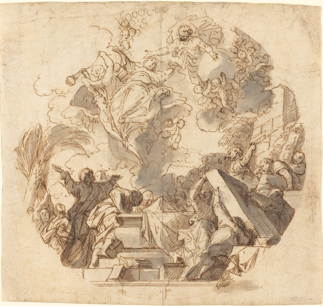 Jomfruens antagelse af Melchior Steidl