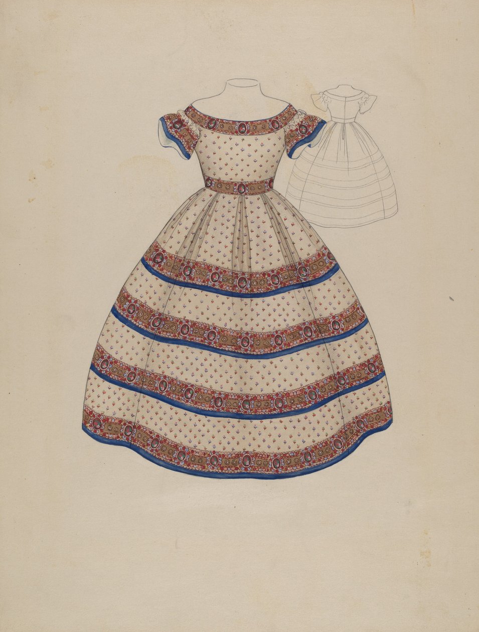 Barnekjole, ca. 1936. af Melita Hofmann