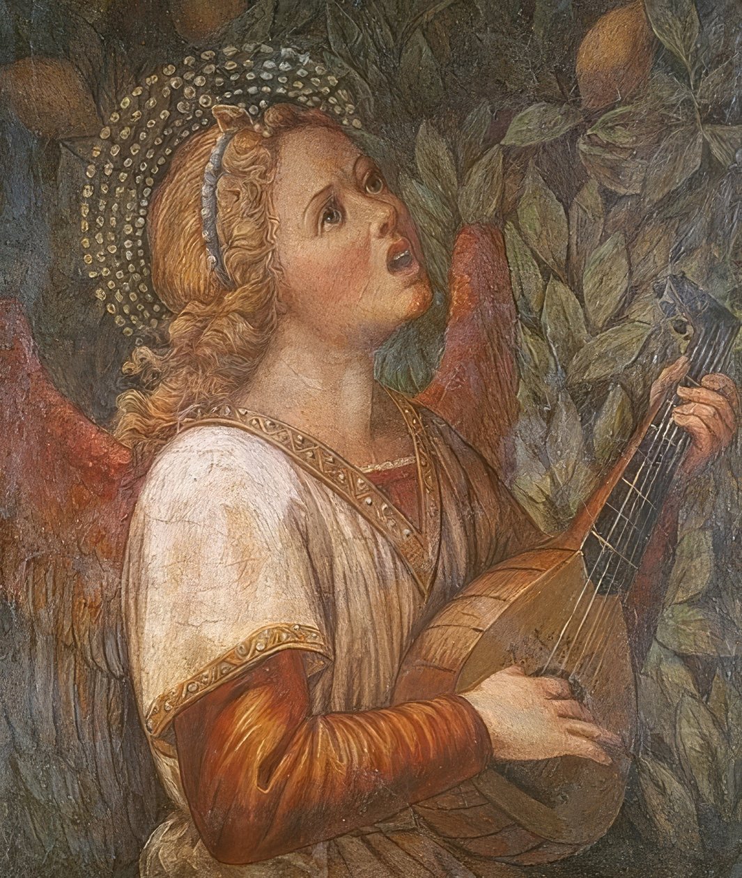 Angel laver musik af Melozzo da Forli