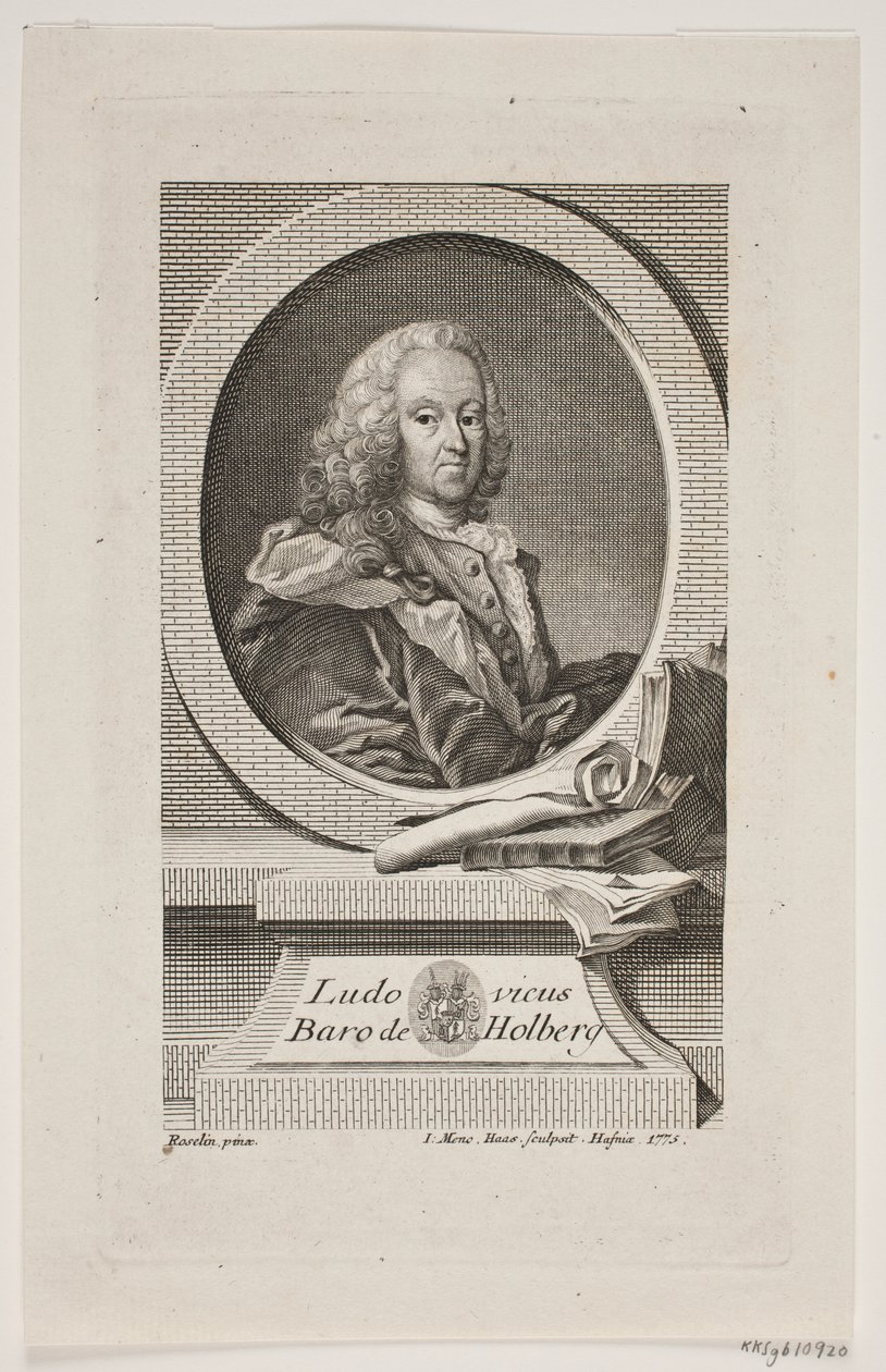 Ludvig Holberg af Meno Haas