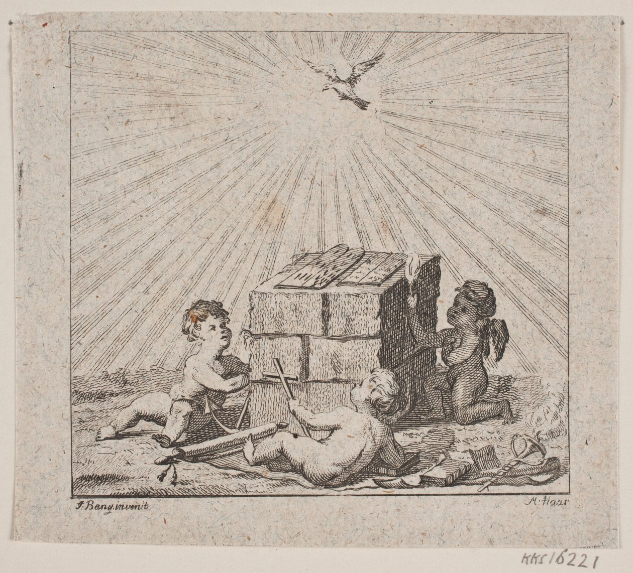 Vignet til N. E. Balle "Theses Theologica" af Meno Haas