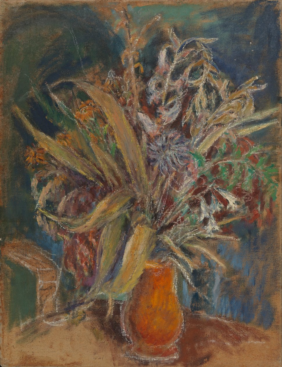 Blomster i en vase af Meri Genetz