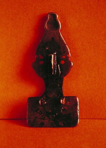 Charnay Fibula (metal) (omvendt) af Merovingian School Merovingian School