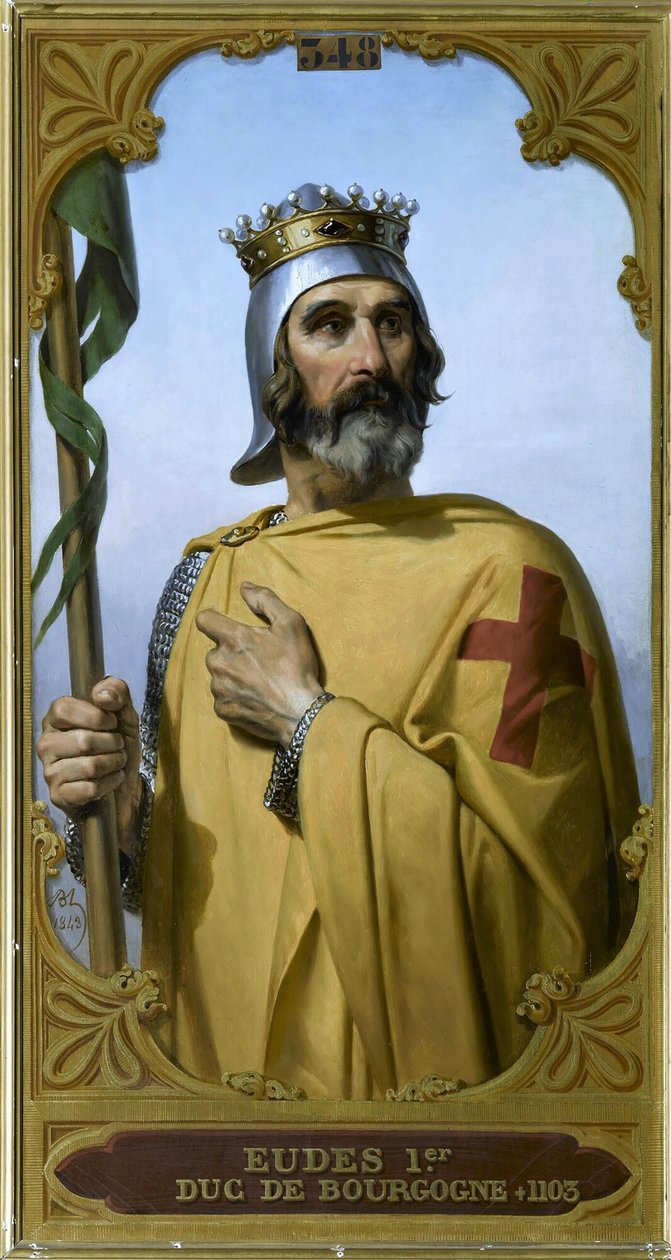 Hertug Odo I af Bourgogne 1060-1102, kaldet Borel, 1843. af Merry Joseph Blondel
