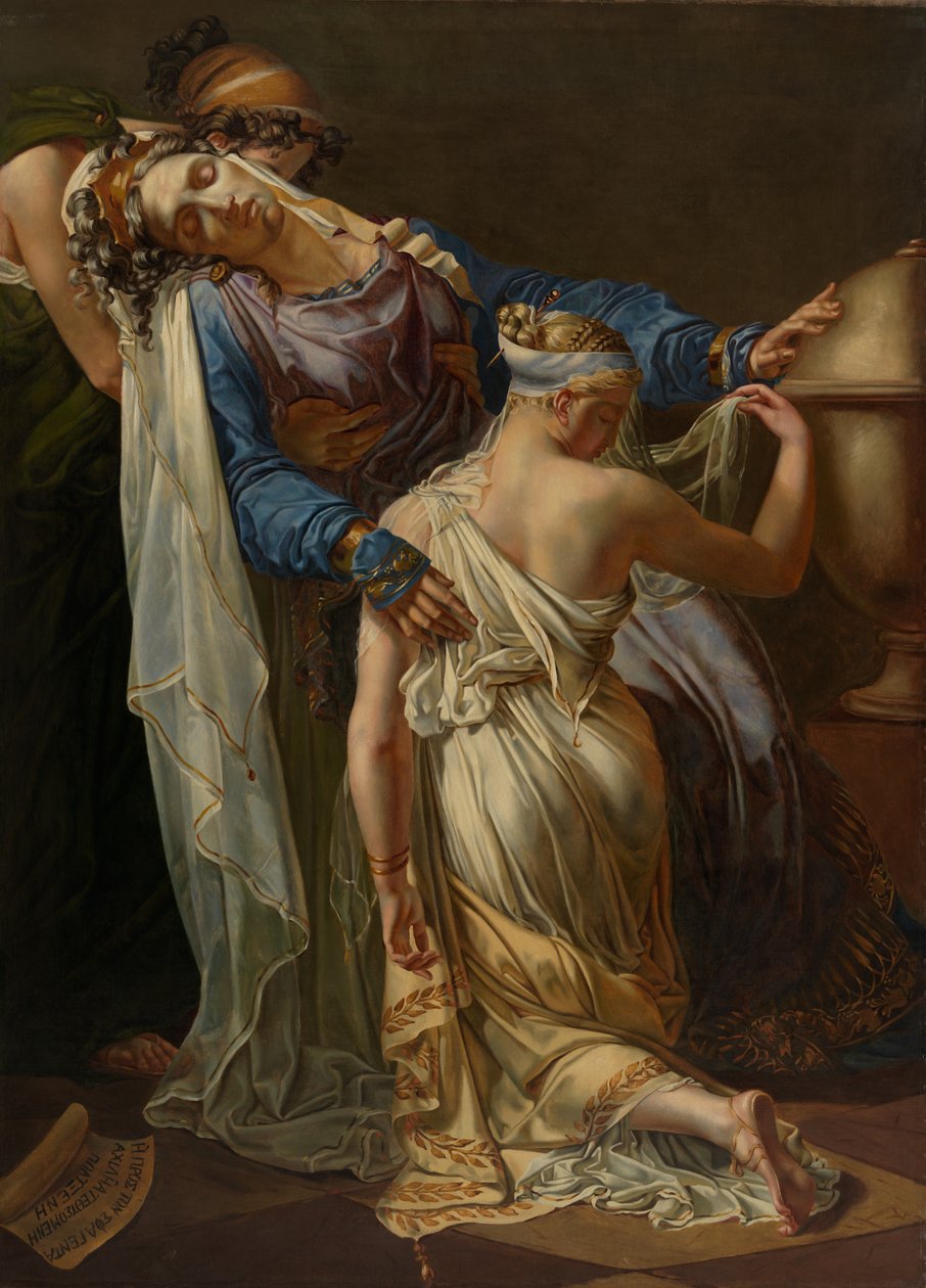 Hecuba og Polyxena, efter 1814 (olie på lærred) af Merry Joseph Blondel