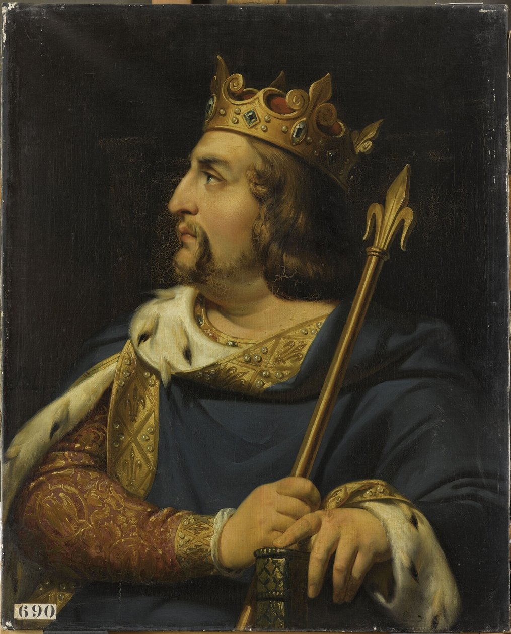 Ludvig VI af Frankrig, 1837 af Merry Joseph Blondel