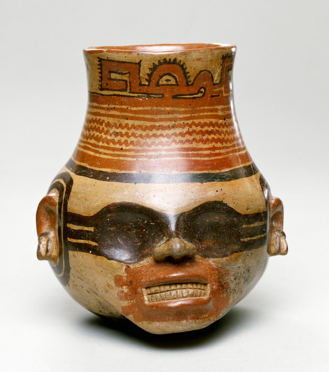 Antropomorfisk afbildningskar, Bagace, Guanacaste, 500-800 (keramik) af Mesoamerican