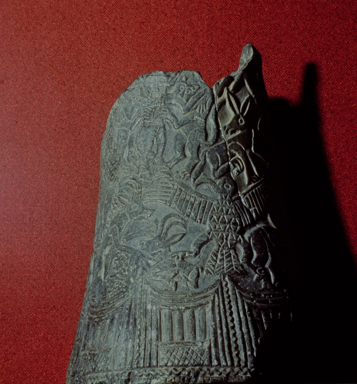 Vase, fra Uruk (nu Warka, Irak) 3. årtusinde f.Kr af Mesopotamian