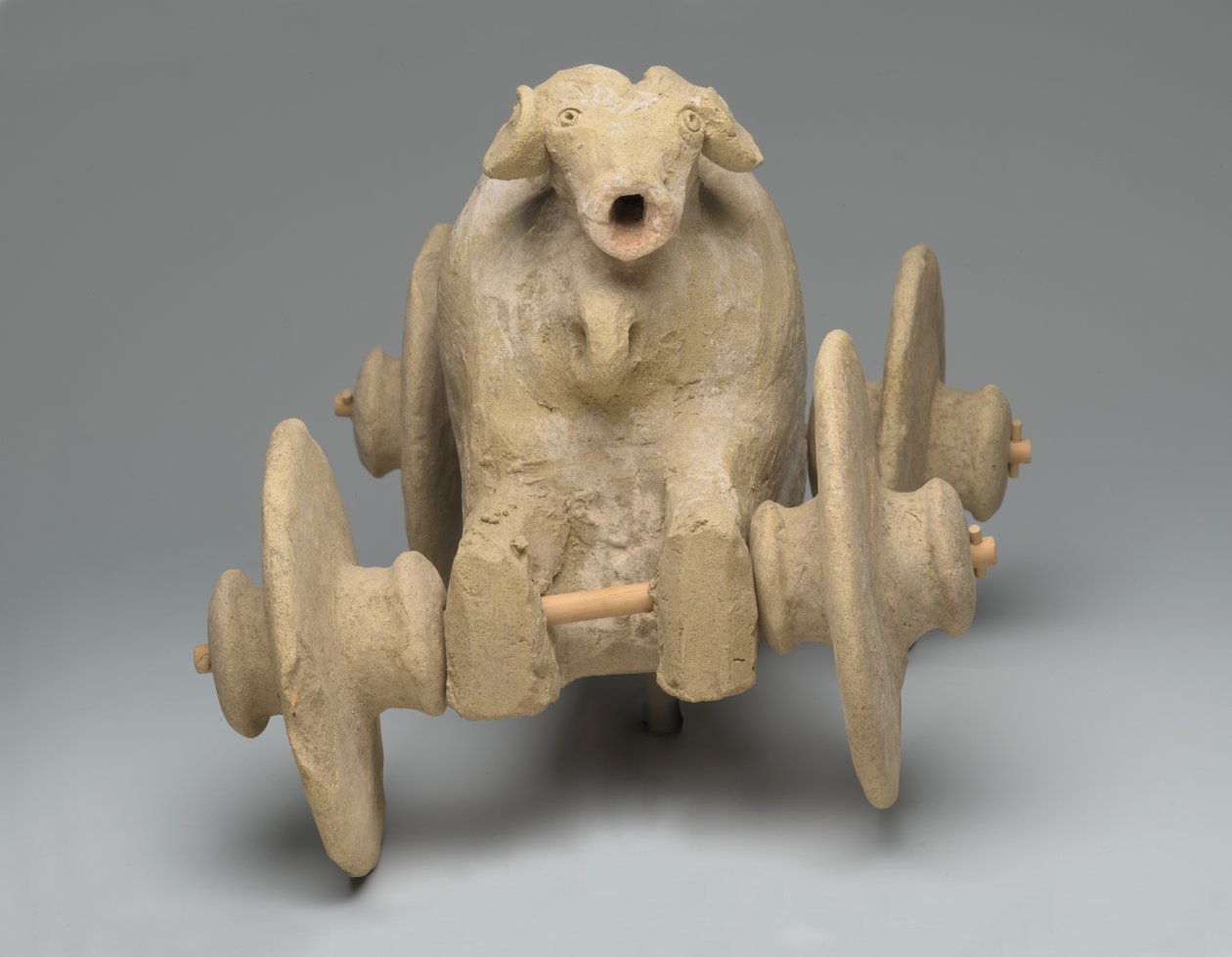 Modelvogn (terracotta) af Mesopotamian