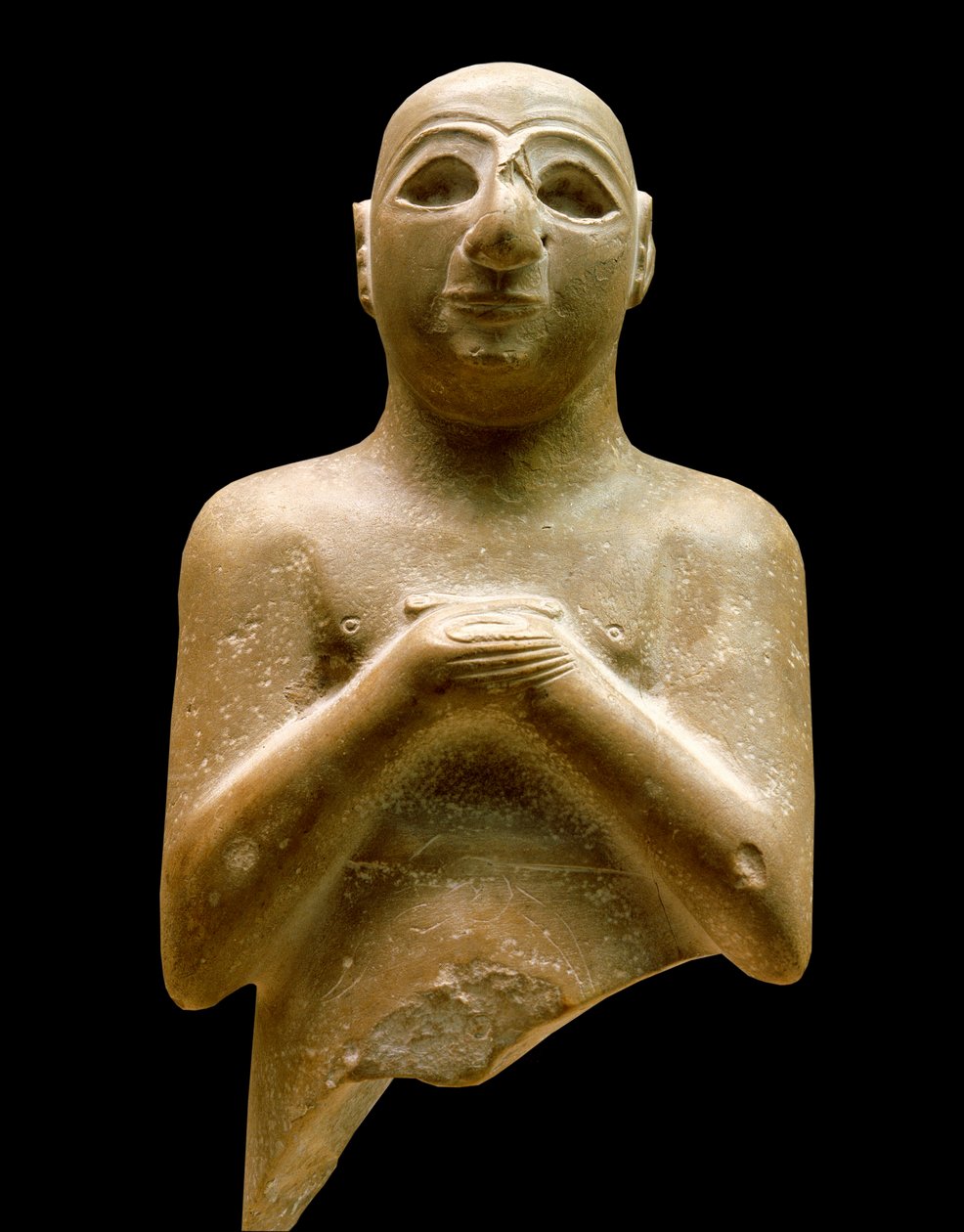 Art of Mesopotamien: statue af lugaldalu (orant). af Mesopotamian Mesopotamian