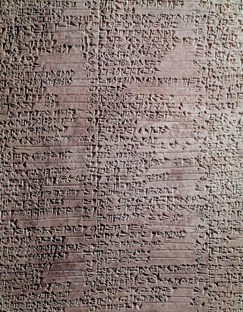 Lertavle fra den guddommelige Shamashs tempel af Mesopotamian Mesopotamian