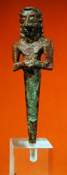 Foundation søm, fra Tello (Ancient Girsu) ca. 2800-2300 f.Kr. (bronze) af Mesopotamian Mesopotamian