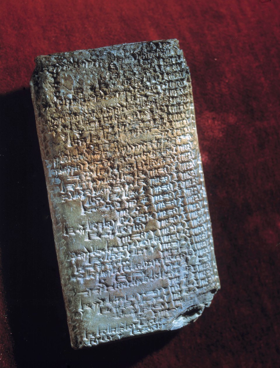 Orientalsk kunst af antikken: 9. tablet af diagnose og prognose (1. årtusinde f.Kr.). Paris, Musée du Louvre af Mesopotamian Mesopotamian