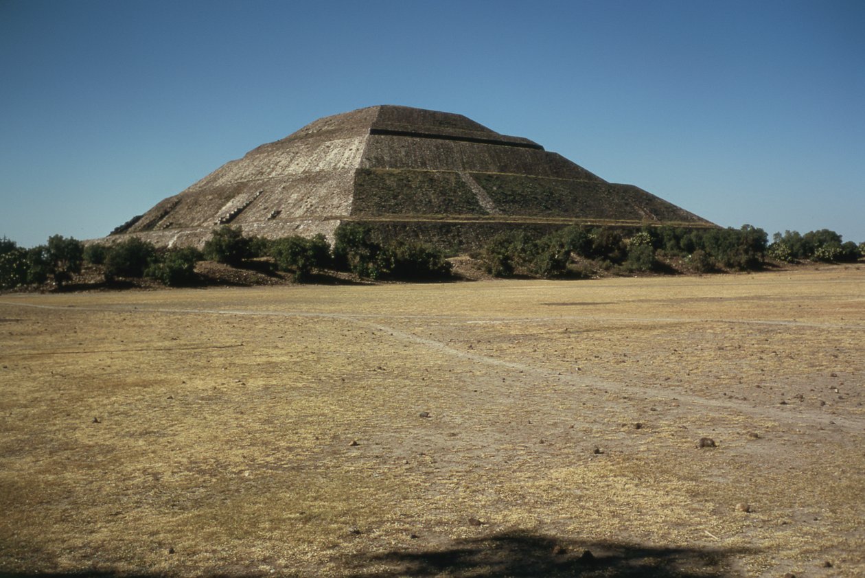 Solens pyramide, ca. 300 e.Kr af Mexican School