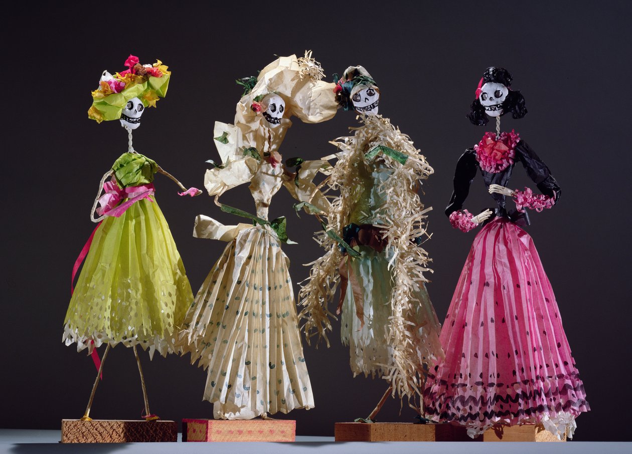 Ladies of the Day of the Dead, fra Oaxaca af Mexican School