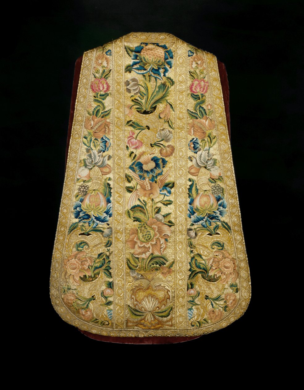 Præstens Chasuble c.1730 (tekstil) af Mexican School