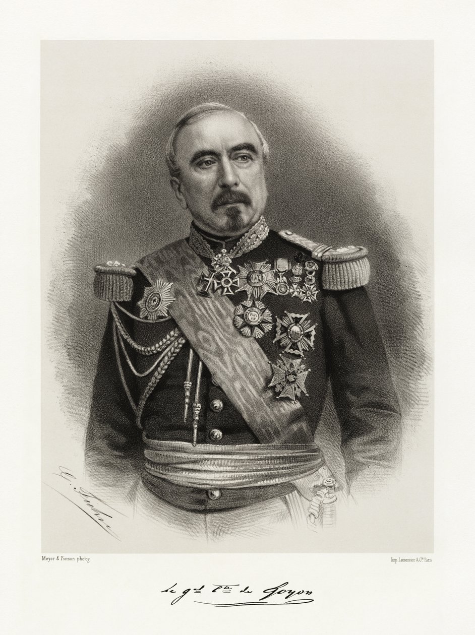 Charles Marie Augustin de Goyon, 1865-66 af Meyer and Pierson