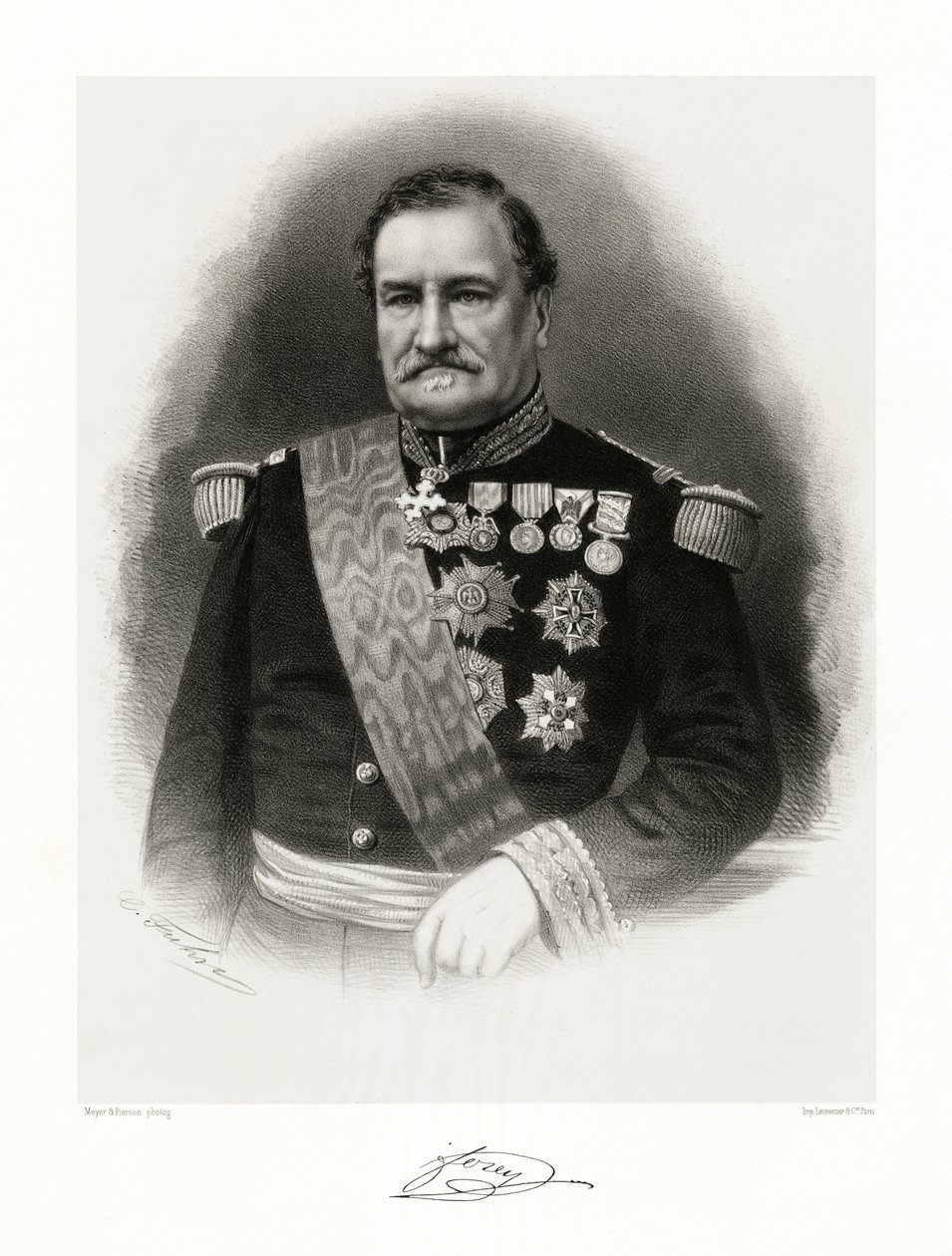 Élie Frédéric Forey, 1865-66 af Meyer and Pierson