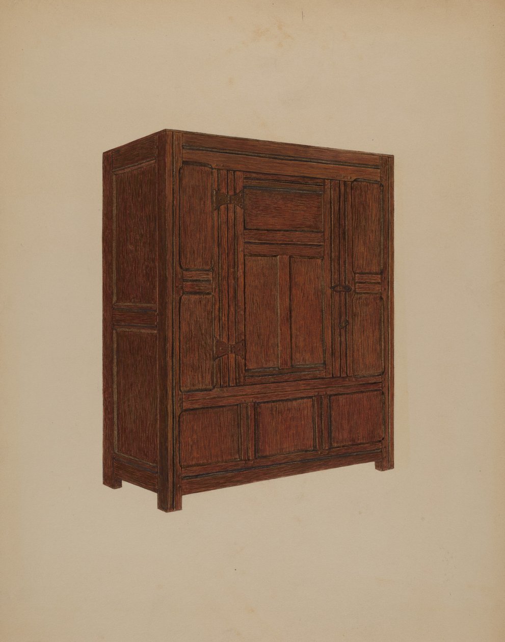 Skab, ca. 1937. af Meyer Goldbaum