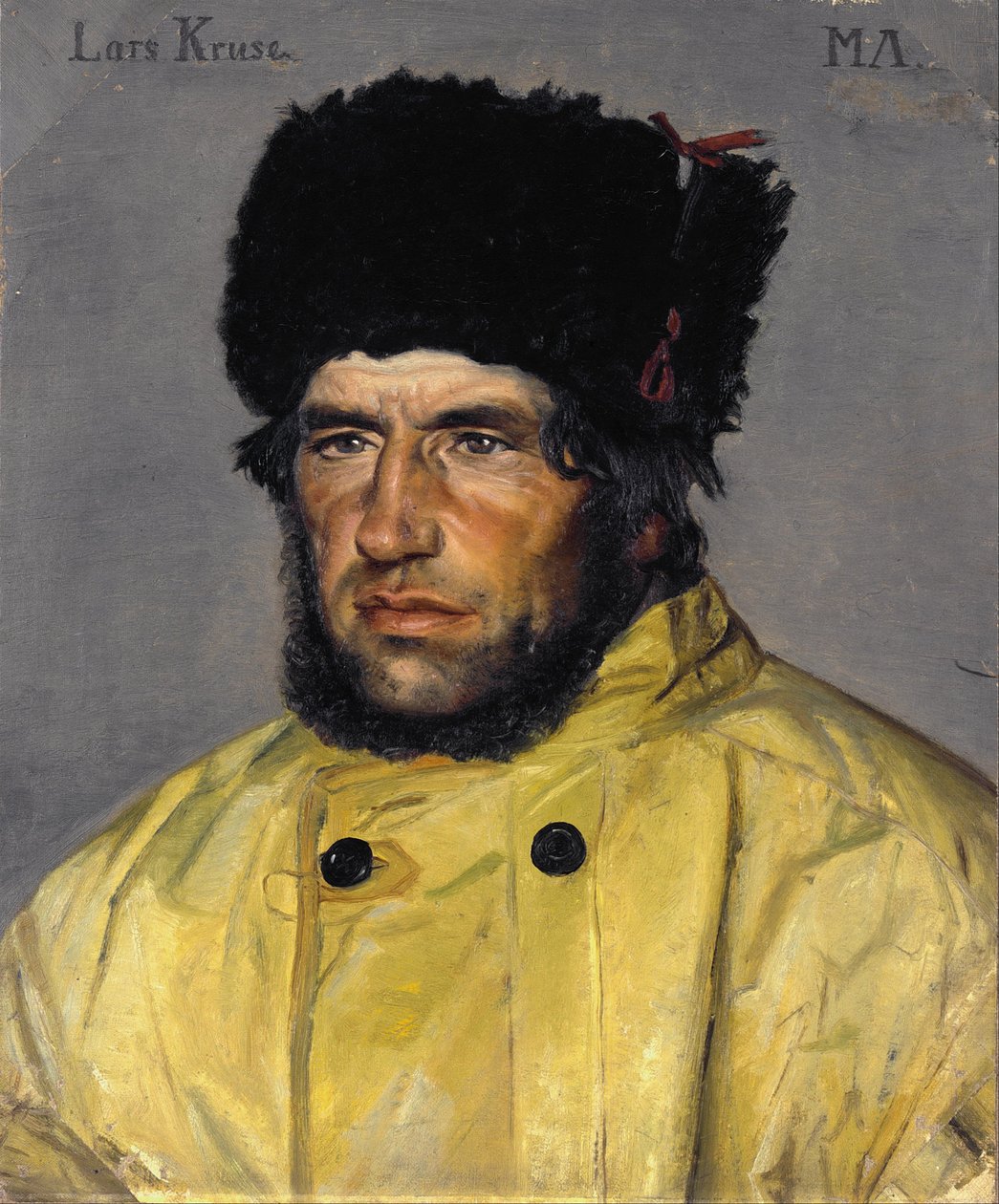 Chefredningsbådsmand Lars Kruse af Michael Peter Ancher